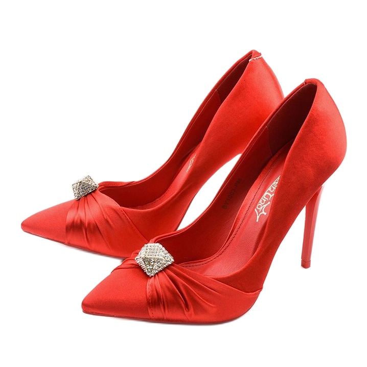Red pumps on a Red Devil heel 2