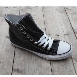 Conwersy PU-HI Black Sneakers 1