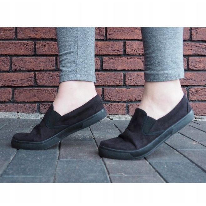 Slip On Sneakers Slip On SNK18 Black 2