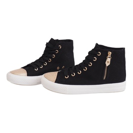 High Slider Hit Sneakers Sneakers H-11 Black white 1