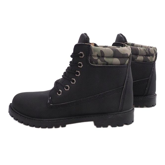 Insulated Timber Boots MD1710C Black 1