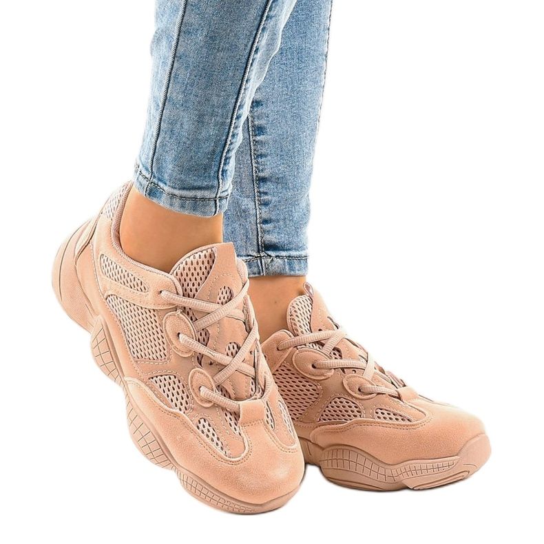 Pink MS521-11 trainers 1