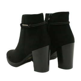 Suede Black Boots Sergio Leone BT306 5
