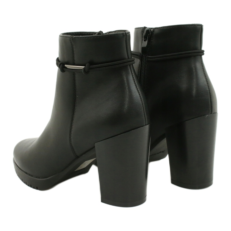 Black Boots Black Sergio Leone BT306 5