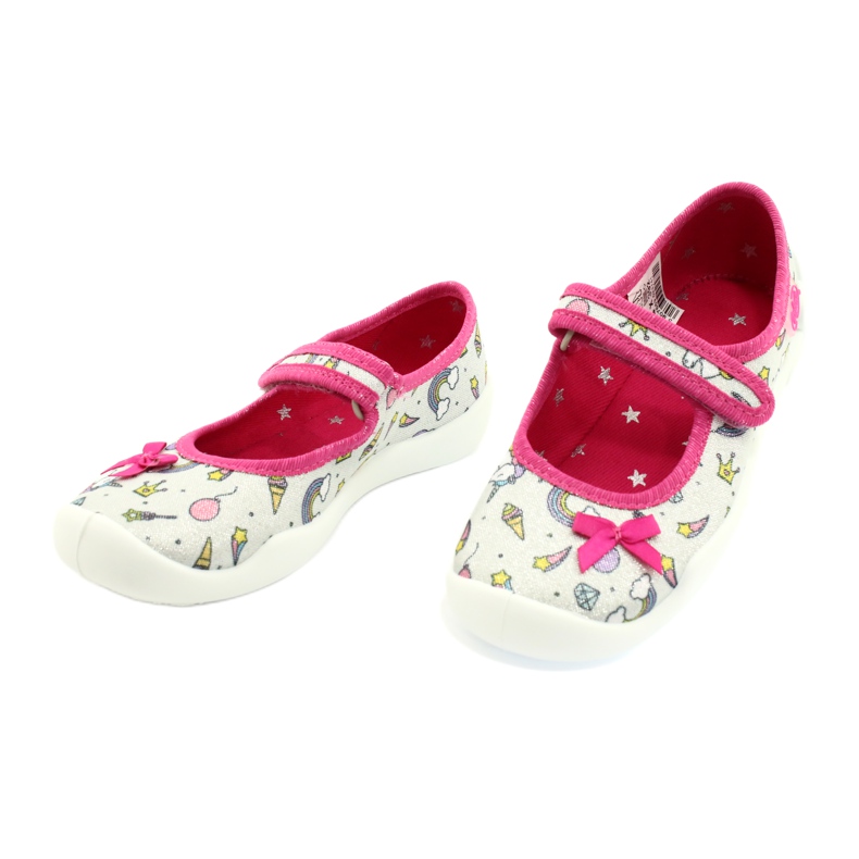 Befado children's shoes 114X392 pink silver multicolored 3
