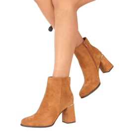Camel 6053 Camel high heels brown 1
