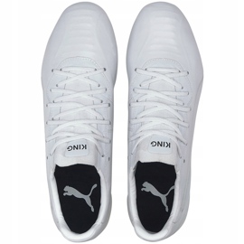 Football boots Puma King Platinum Fg Ag white 105606 03 1 Football boots Puma King Platinum Fg Ag white 105606 03 1