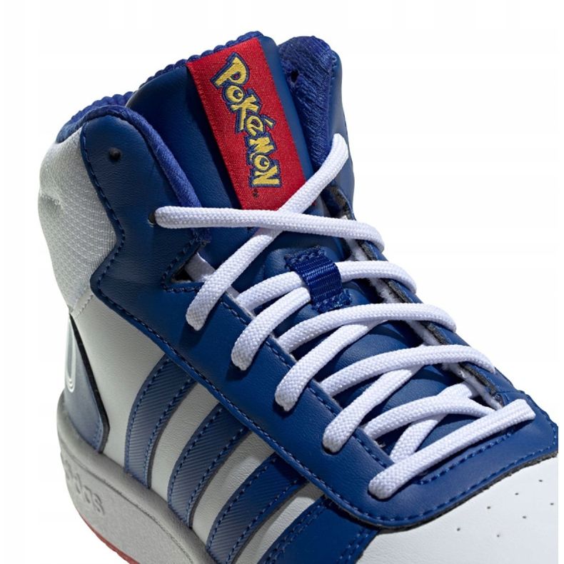 Adidas Hoops Mid 2.0 Jr FW3167 shoes white blue 2