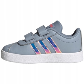 Adidas Vl Court 2.0 Cmf gray FW4964 children's shoes grey 1