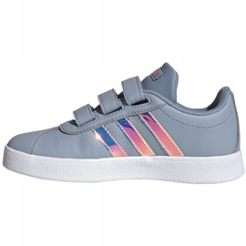 Adidas Vl Court 2.0 Cmf gray FW4958 children's shoes grey 1