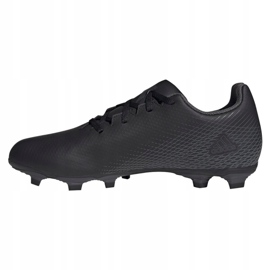 Adidas X Ghosted.4 FxG M EG8195 football boots black black 1 Adidas X Ghosted.4 FxG M EG8195 football boots black black 1