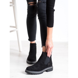 J. Star Comfortable Suede Boots black 2 J. Star Comfortable Suede Boots black 2