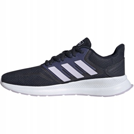 Adidas Runfalcon women's shoes navy blue and pink EG8626 violet 2