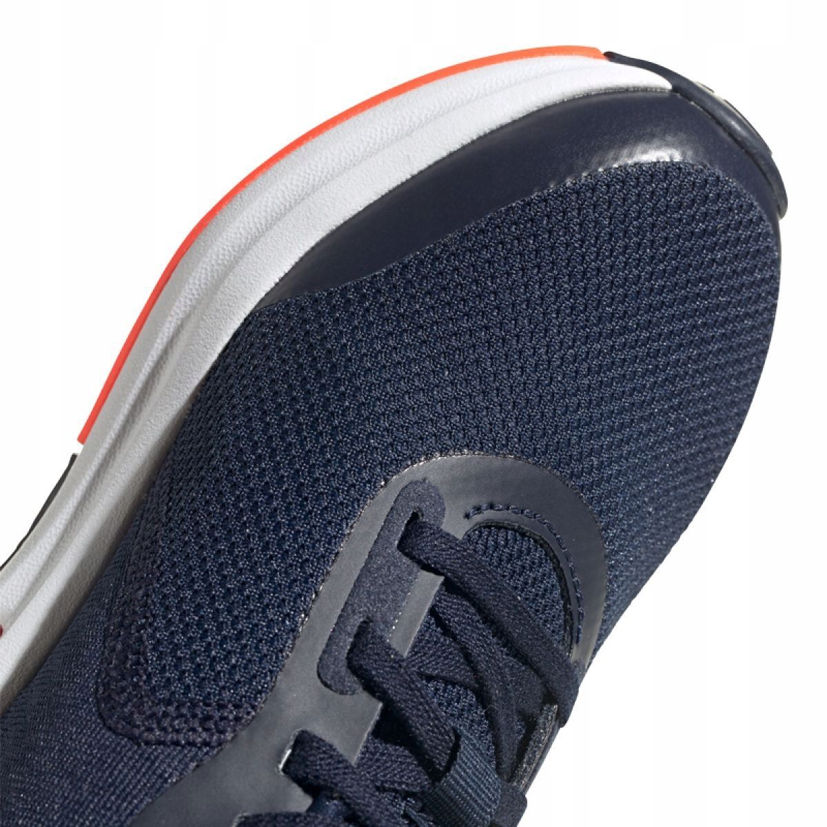 Adidas Fortarun Jr Running Shoes - White Navy Blue Orange