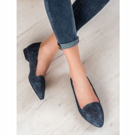 Goodin Ballerinas With Holo Effect navy blue blue 1