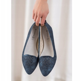 Goodin Ballerinas With Holo Effect navy blue blue 2