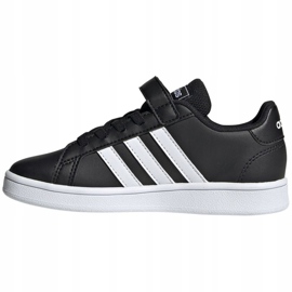 Shoes adidas Grand Court C Jr EF0108 white black 2