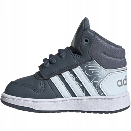 Adidas Hoops Mid 2.0 I gray FW4925 children's shoes grey 1