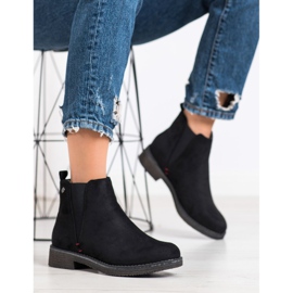 Super Me Suede Chelsea boots black 1