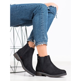 Super Me Suede Chelsea boots black 2