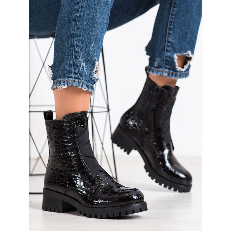 Super Me Workery Snake Print black 1