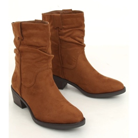 Camel 3345 Camel low-heeled boots brown 2