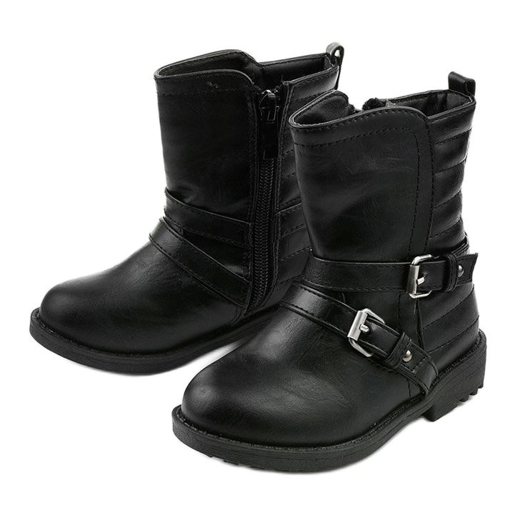 Children's black boots for girls Keenshaper 2 Children's black boots for girls Keenshaper 2