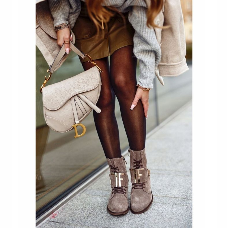 Women's Boots Nicole Suede Light Brown 2591 2