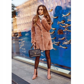 FG1 Women's Boots On A Heel Pink Good Vibes 1