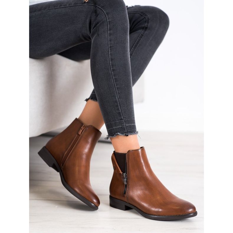 Classic Sergio Leone boots brown 2