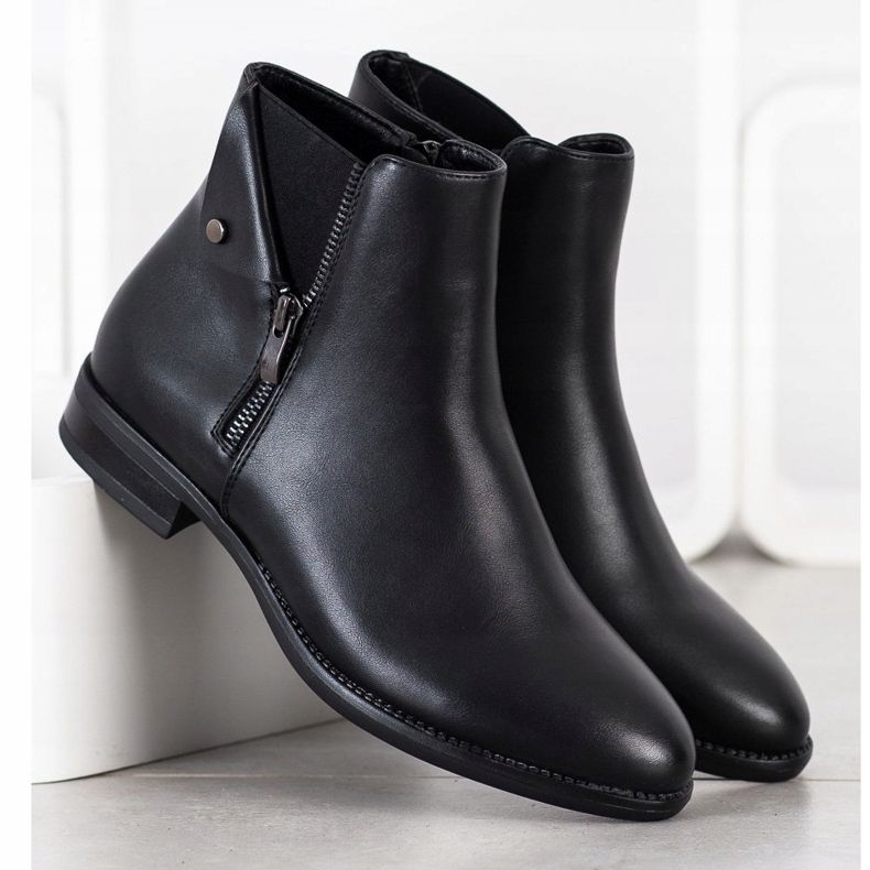 Classic Sergio Leone boots black 1 Classic Sergio Leone boots black 1