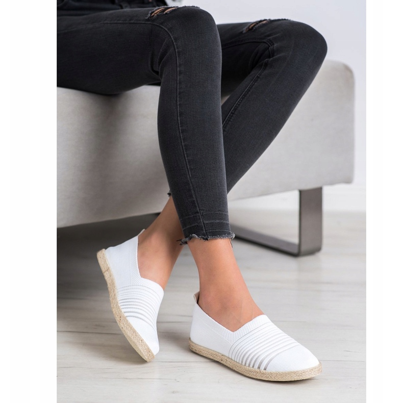 MCKEYLOR Slipony Espadrilles white 1