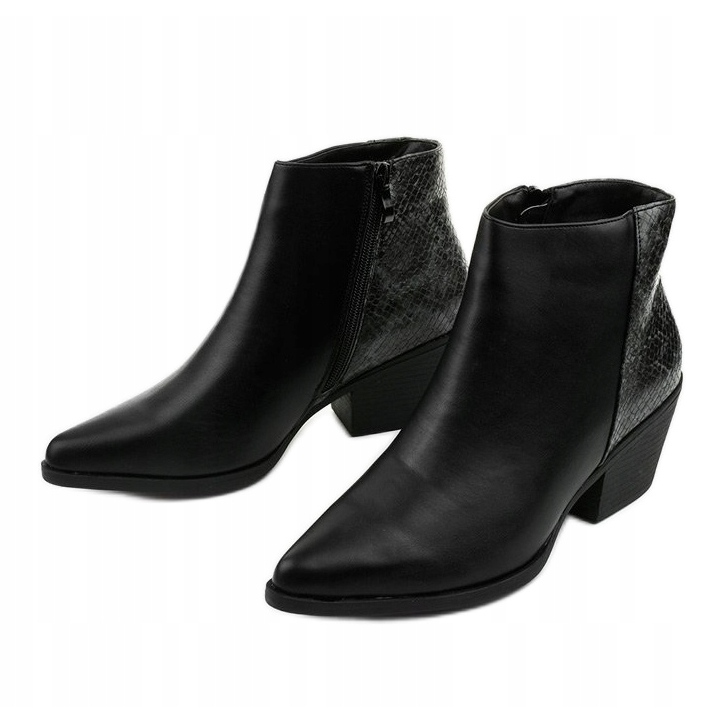 Black Prerent cowboy boots from women grey 2 Black Prerent cowboy boots from women grey 2
