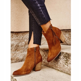 Big Star Suede boots GG274364 camel brown 1