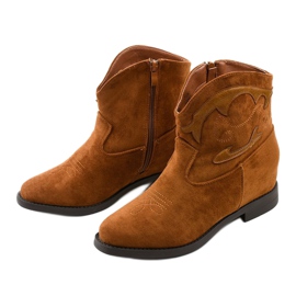 Brown Fourmaney warm cowboy boots 2 Brown Fourmaney warm cowboy boots 2