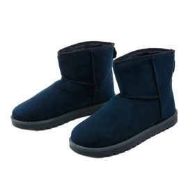 Blue insulated emu boots Loraven navy blue 2