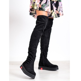 Gogo Fashionable Platform Boots black 2