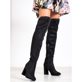 Balada Elegant Over The Knee Boots black 1