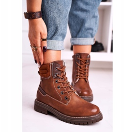 Women's Brown Warm Workers Trappers Timber 1