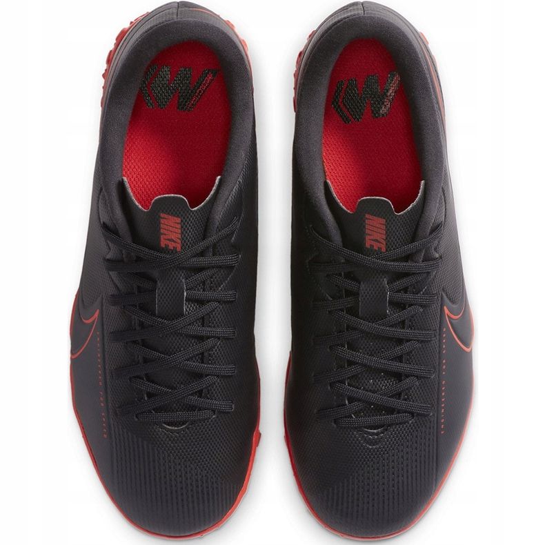 Nike Mercurial Vapor 13 Academy Tf Junior AT8145 060 football shoe black, red black 1