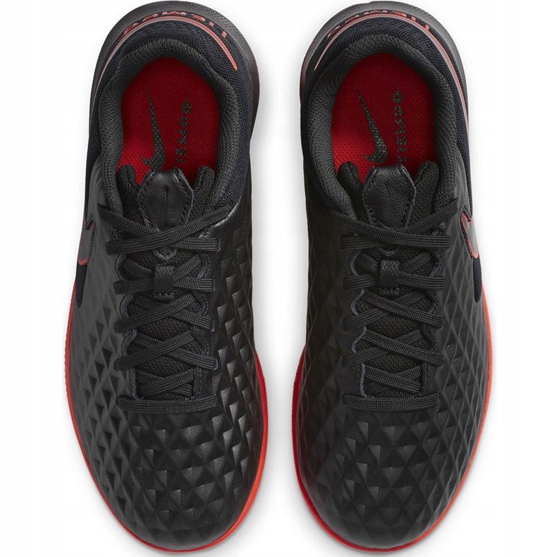 Nike Tiempo Legend 8 Academy Ic Junior AT5735 060 football shoe black, red black 1 Nike Tiempo Legend 8 Academy Ic Junior AT5735 060 football shoe black, red black 1