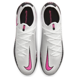 Nike Phantom Gt Pro Fg CK8451 160 football shoe white, black, pink white 1