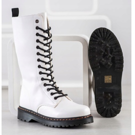 SHELOVET High White Boots black 2