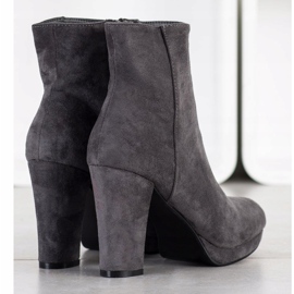 Seastar Boots With High Heels grey 1