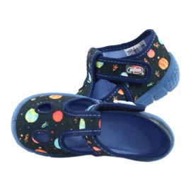 Befado children's shoes 533P011 navy blue blue multicolored 5