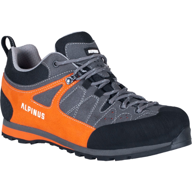 Trekking shoes Alpinus The Ridge Low Pro anthracite-orange GR43298 black grey 1