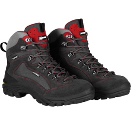 Trekking shoes Alpinus Dragon High Tactical graphite-red GR43305 multicolored 1