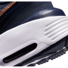 Running shoes Nike Air Max Fusion Jr CJ3824-401 navy blue 2