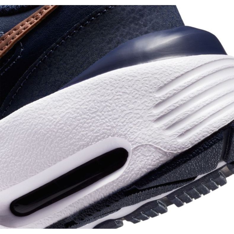 Running shoes Nike Air Max Fusion Jr CJ3824-401 navy blue 2