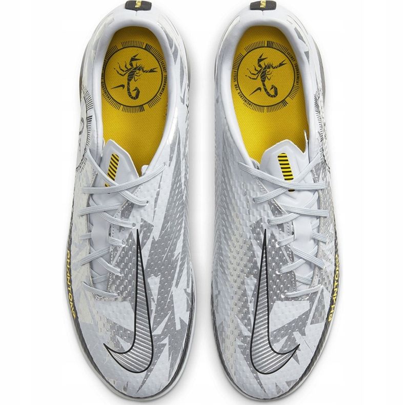 Nike Phantom Gt Scorpion Academy Ic DA2265 001 football shoes silver silver 1